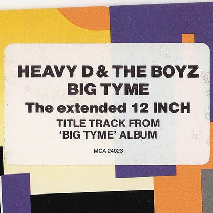 Heavy D. And The Boyz* : Big Tyme (12", Single)