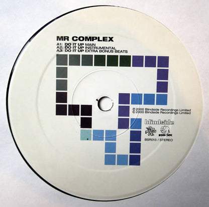 Mr. Complex : Do It Up / Visualize (Remix) (12")