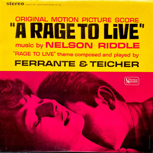 Nelson Riddle / Ferrante & Teicher : A Rage To Live (LP, Album)