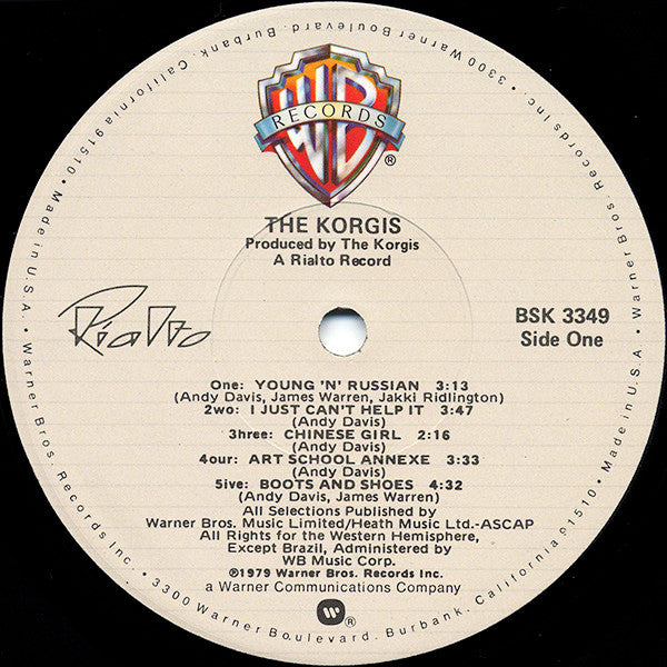 The Korgis : The Korgis (LP, Album)