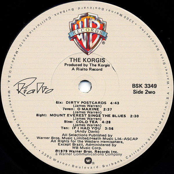 The Korgis : The Korgis (LP, Album)