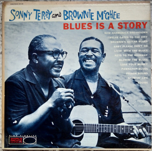 Sonny Terry & Brownie McGhee : Blues Is A Story (LP, Album, Mono)