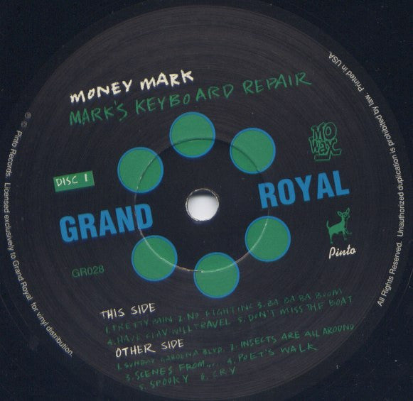 Money Mark : Mark's Keyboard Repair (3x10", Album)