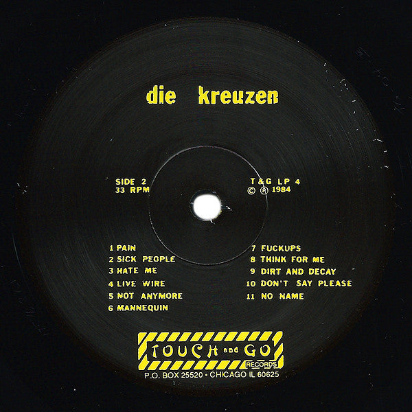 Die Kreuzen : Die Kreuzen (LP, Album, RE)