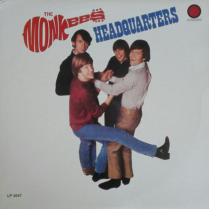 The Monkees : Headquarters (LP, Album, RE, Red)