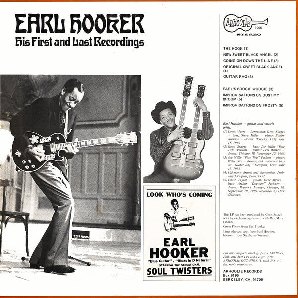 Earl Hooker : His First And Last Recordings (LP, Comp)