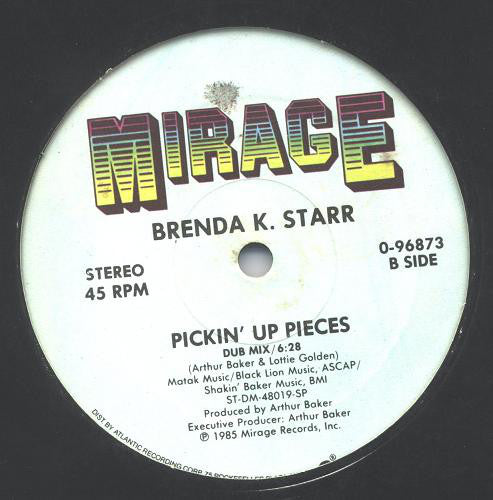 Brenda K. Starr : Pickin' Up Pieces (12", Maxi)