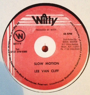 Lee Van Cliff* : Slow Motion (12")