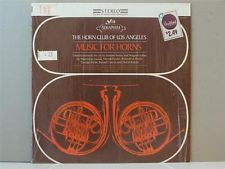 The Horn Club Of Los Angeles : Music For Horns (LP, Album)