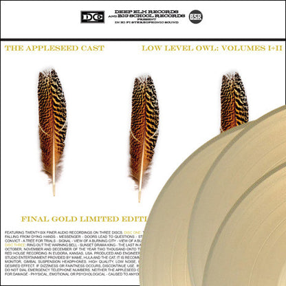 The Appleseed Cast : Low Level Owl: Volumes I + II (3xLP, Album, Comp, Ltd, Gol)