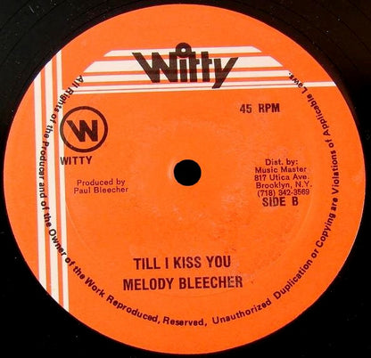 Melody Beecher : Movie Star / Till I Kiss You (12")