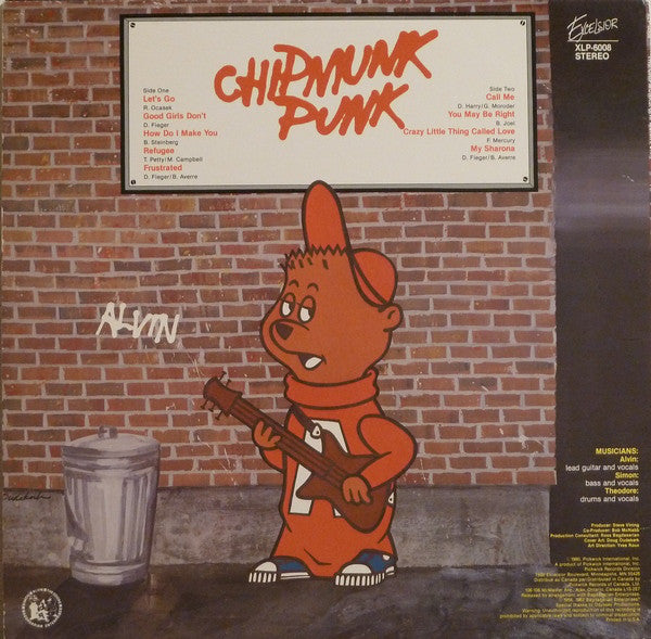 The Chipmunks : Chipmunk Punk (LP, Album)