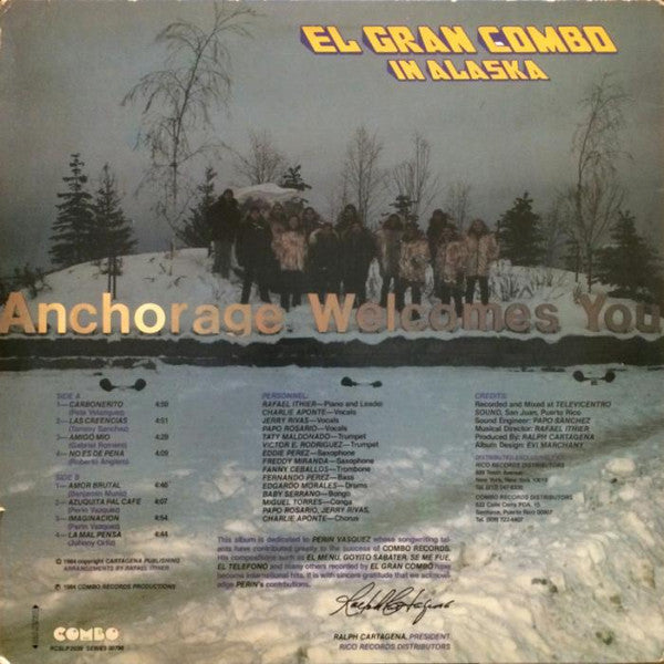 El Gran Combo : In Alaska: Breaking The Ice (LP, Album)