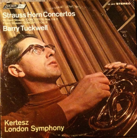 Richard Strauss / Franz Strauss, Barry Tuckwell, Kertesz*, London Symphony* :  Horn Concertos (LP)