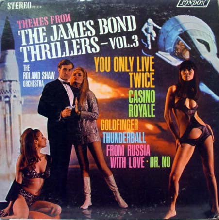 The Roland Shaw Orchestra : Themes From The James Bond Thrillers – Vol.3 (LP)