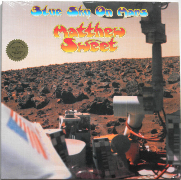 Matthew Sweet : Blue Sky On Mars (LP, Album, Ltd, S/Edition, Sig)
