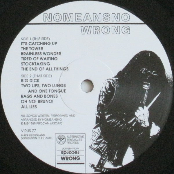 Nomeansno : Wrong (LP, Album)