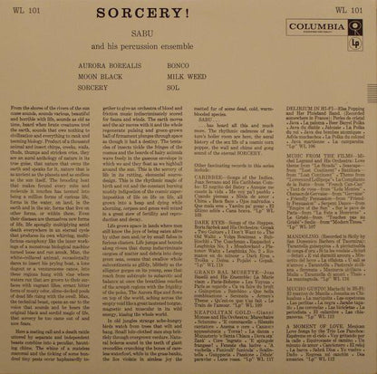 Sabu And His Percussion Ensemble : Sorcery! (LP, Album, Mono)