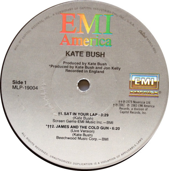 Kate Bush : Kate Bush (LP, MiniAlbum, Comp)