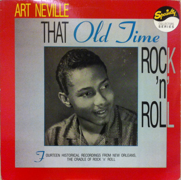 Art Neville : That Old Time Rock 'N' Roll (LP, Comp, Mono)
