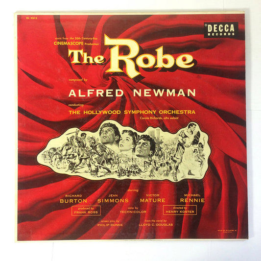 Alfred Newman Conducting Hollywood Symphony Orchestra : The Robe (LP, Album, Mono, Ric)