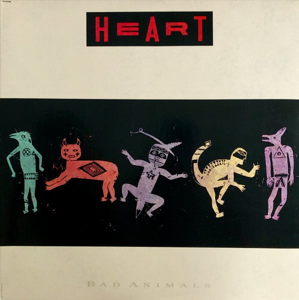 Heart : Bad Animals (LP, Album, Club, Col)