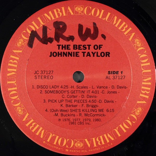 Johnnie Taylor : The Best Of Johnnie Taylor (LP, Comp)