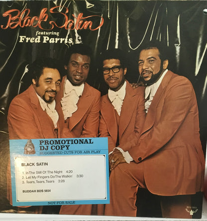 Black Satin Featuring Fred Parris : Black Satin (LP, Album, Promo)