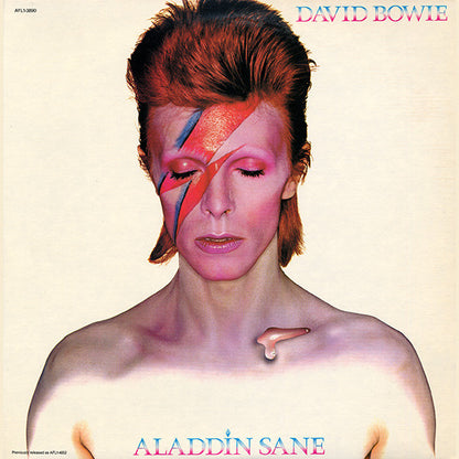 David Bowie : Aladdin Sane (LP, Album, RE)