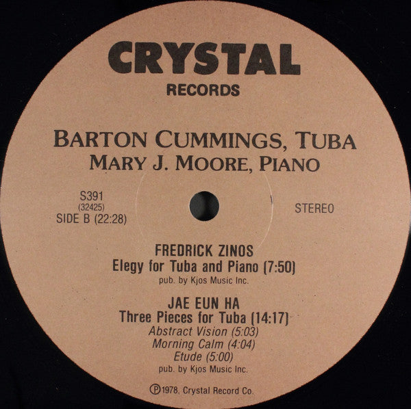 Barton Cummings : On Tuba (LP)