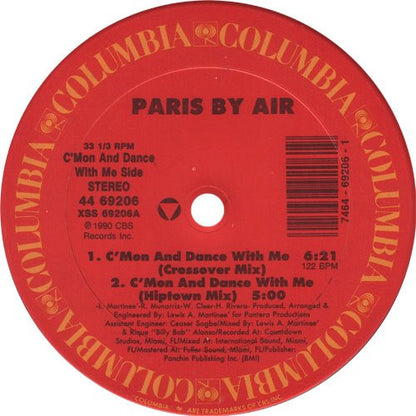 Paris By Air : C'mon And Dance With Me (12", Single)