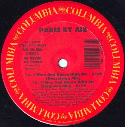 Paris By Air : C'mon And Dance With Me (12", Single)