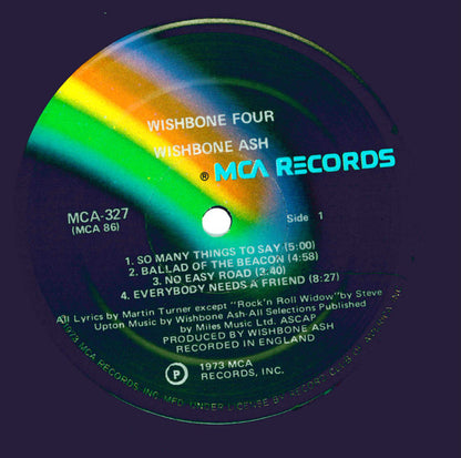 Wishbone Ash : Wishbone Four (LP, Album, Club)