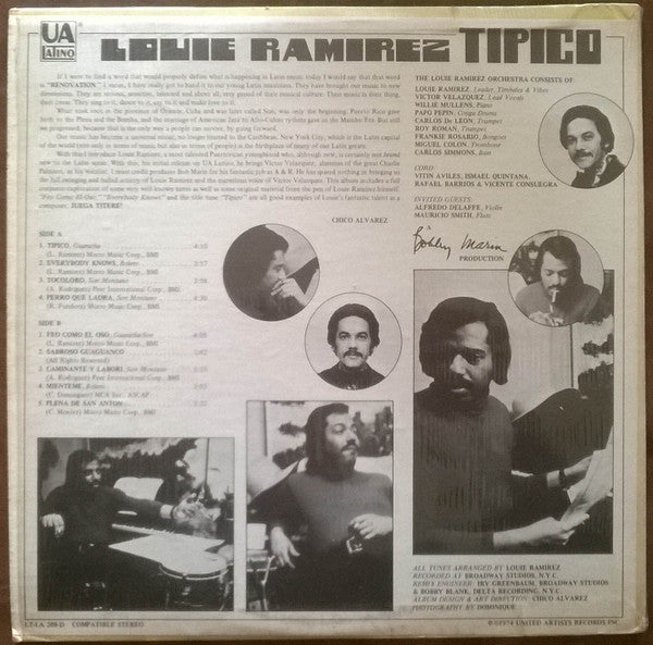 Louie Ramirez : Tipico (LP, Album)