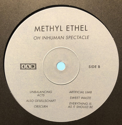 Methyl Ethel : Oh Inhuman Spectacle (LP, Album)