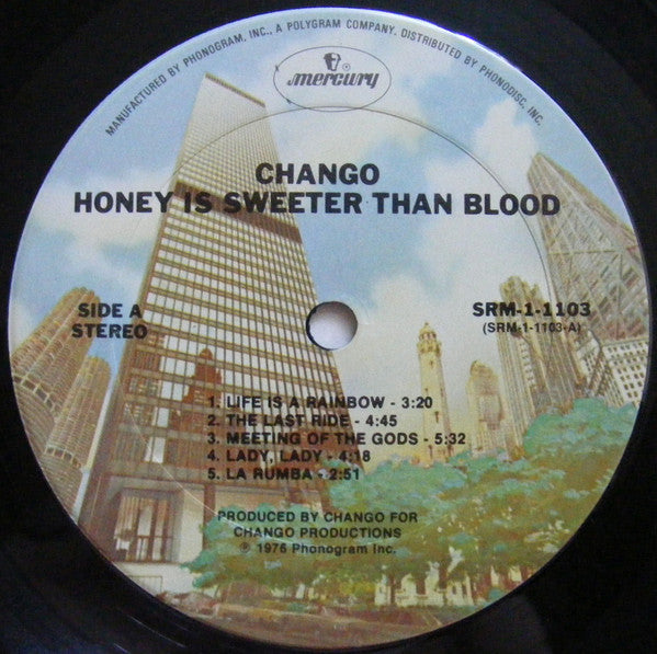 Chango : Honey Is Sweeter Than Blood (LP, Album)