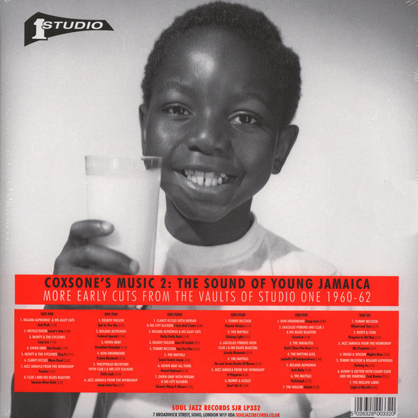 Various : Coxsone's Music 2: The Sound Of Young Jamaica (More Early Cuts From The Vaults Of Studio One 1959-63) (3xLP, Comp)