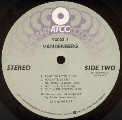 Vandenberg : Vandenberg (LP, Album, All)