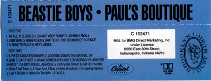 Beastie Boys : Paul's Boutique (Cass, Album, Club)
