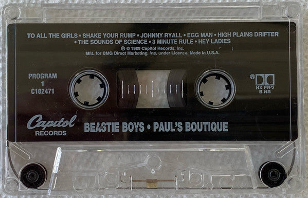 Beastie Boys : Paul's Boutique (Cass, Album, Club)