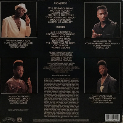 Big Daddy Kane : It's A Big Daddy Thing (LP, Album, Spe)
