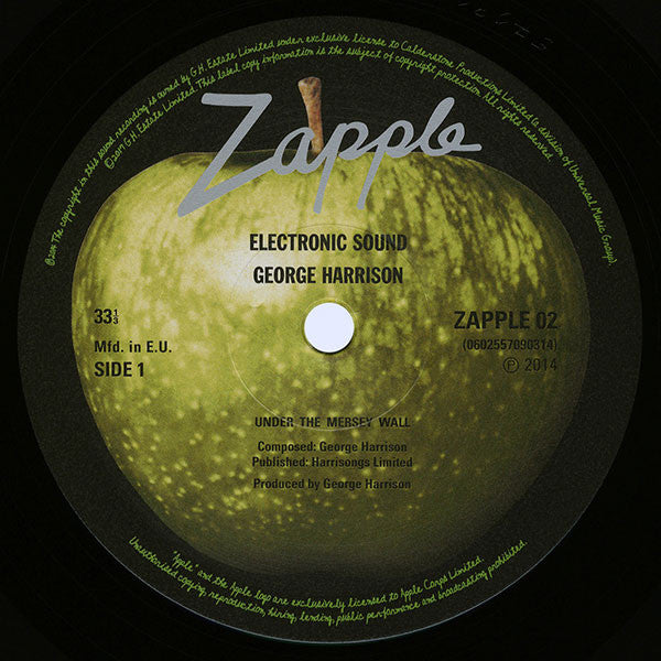 George Harrison : Electronic Sound (LP, Album, RE, RM, 180)